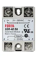 Твердотельное реле SSR Fotek-40 DA - 40A 380VAC / 32VDC