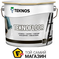 Эмаль Teknos Эмаль TEKNOFLOOR база 3 глянец 2.7 л