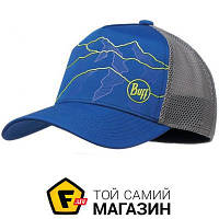 Кепка Buff TRUCKER TECH CAP solid cape blue S/M (BU 117250.715.20.00)