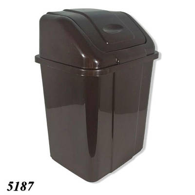 Відро для сміття з поворотною кришкою 10л