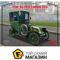 Модель 1:24 автомобили - ICM - Лондонское такси Тип AG 1910 1:24 (ICM24031) пластмасса