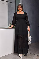 Сукня довга прошва, фото 4