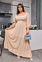 Сукня довга прошва, фото 2