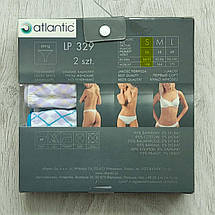 Жіночі стрінги 2 шт. ATLANTIC у розмірі S набором Принт ромбік, фото 4
