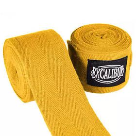 Бинти боксерські Excalibur 3 м (1558-Y) Yellow