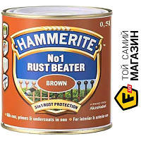 Эмаль Hammerite Грунт для металла NO.1 Rustbeater мат 0.5 л