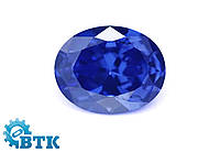 Цирконий кубический (кристалл) синий овал 16*12
