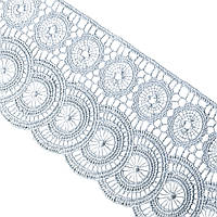 Мереживо макраме 8,0 см колір - білий