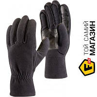 Перчатки Black Diamond MidWeight Windbloc Fleece Gloves рукавички чоловічі (Black, M) (BD 801039.BLAK-M)