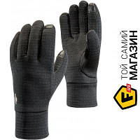 Перчатки Black Diamond MidWeight Gridtech Gloves рукавички чоловічі (Black, XS) (BD 801032.BLAK-XS)