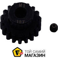 Механика Rcturn Пиньон стальной RCTurn M1.0 под вал 5мм (18T) (RTG02A18T)