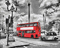 Картина по номерам BrushMe Лондонский автобус 40х50см BS8246 MY, код: 8263580