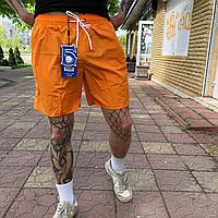Мужские короткие шорты-плавки ярких цветов, 3 кармана "Бабала" Art: 1001 XL(48-50)Оранжевый