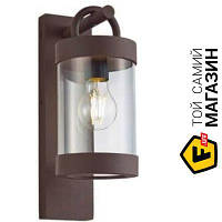 Настенный уличный светильник Trio 204160124 - автоматическое включение с наступлением сумерек, без лампы в