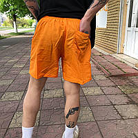 Мужские короткие шорты-плавки ярких цветов, 3 кармана "Бабала" Art: 1001 2XL(50-52)Оранжевый