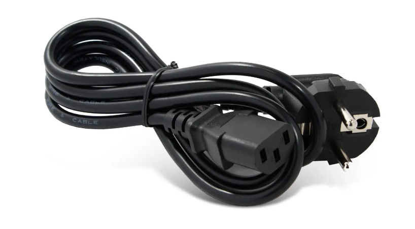 Мережевий кабель живлення комп'ютерний 220V (1.5 метра), фото 1