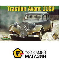 Модель 1:72 автомобили - Ace (Моделирование) - Staff Car Traction 11CV (ACE72273) пластмасса