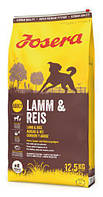 Сухий корм для дорослих собак Josera Lamb & Rice 12.5 кг (4032254775294)