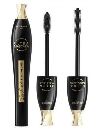 Туш для вій Bourjois Twist Up The Volume Ultra Black, 8 мл, фото 1