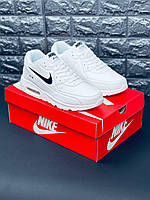 Мужские кроссовки Nike Air белого цвета Найк Аир 90е