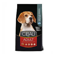 Сухой корм для собак Farmina CIBAU ADULT MEDIUM с курицей 12 кг (8010276031006) GL, код: 7623980