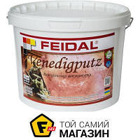 Feidal Венецианская штукатурка моделирующая Venedigputz 10 кг белый