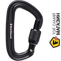 Black Diamond LiteForge Screwgate Carabiner карабІн (Black, One Size) (BD 210248.0002)