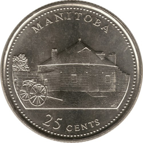 Канада 25 млн, 1992 Манітоба No1957