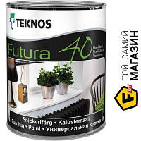 Эмаль Teknos Краска Futura 40 база 3 полуглянец 2.7л