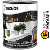 Эмаль Teknos Краска Futura 15 база 3 полумат 2.7л