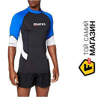 Рашгард Mares Rash Guard Trilastic черно-синяя мужская XL (412552.XL)