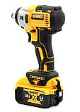 Потужний гайковерт DeWalt DCF922D2T Акумуляторний гайковерт Девольт 36V 6AH АКБ гайковерт, фото 3