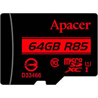 Карта памяти Apacer 64GB microSDXC class 10 UHS-I (AP64GMCSX10U5-RA) g