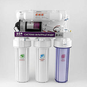 Raifil GRANDO5+ з насосом 5-ти стадійна система очищення води (RO905-550BP-EZ)