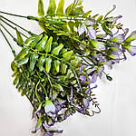 Гілочка пластикова з квіточками 22 см, фото 3