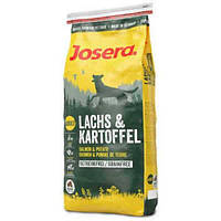 Сухий корм Josera Lachs & Kartoffel 12.5 кг для собак беззерновий з лососем та картоплею