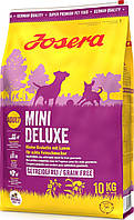 Сухий корм Josera Mini Deluxe 10 кг для дорослих собак маленьких порід з чутливим травленням з ягням
