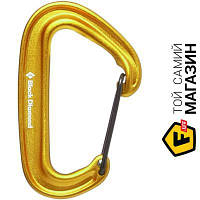 Black Diamond MiniWire карабін (Yellow, One Size) (BD 210235.7003)