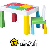 Стол со стулом Tega Baby Multifun 1 + 1 multicolor (MF-001-134)