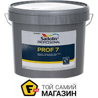 Краска Sadolin Краска латексная водоэмульсионная Prof 7 WO мат белый 10л