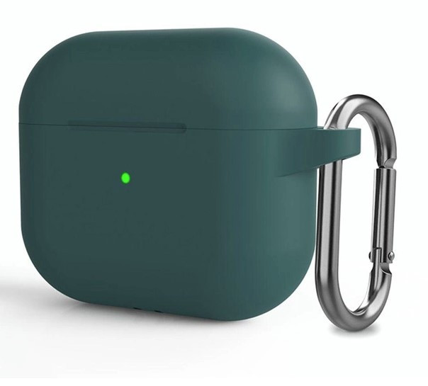 Чохол силіконовий AirPods 3 (Pacific Green), фото 1