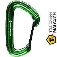 Black Diamond LiteWire карабін (Green, One Size) (BD 210234.3005)