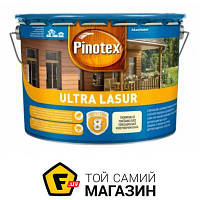 Pinotex Деревозащитное средство Ultra Lasur безцветный глянец 3 л