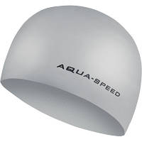 Шапка для плавания Aqua Speed 3D Cap 5755 092-26 сріблястий Уні OSFM (5908217657558) ТЦ Арена