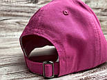 Літня бейсболка в малиновому кольорі, фото 3