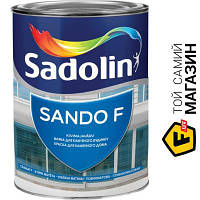 Краска Sadolin Краска латексная водоэмульсионная Sando F CLR глубокий мат база под тонировку 1л