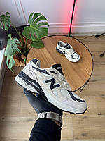 Мужские кроссовки New Balance 990v3 x Teddy Santis Moonbeam нью беленс текстиль замша