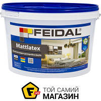 Краска Feidal Краска латексная Mattlatex мат белый 5 л