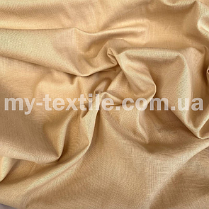 Льон стрейч Бежевий