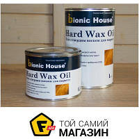 Bionic House Масло Hard Wax Oil с воском для паркету шелковистый мат 1 л